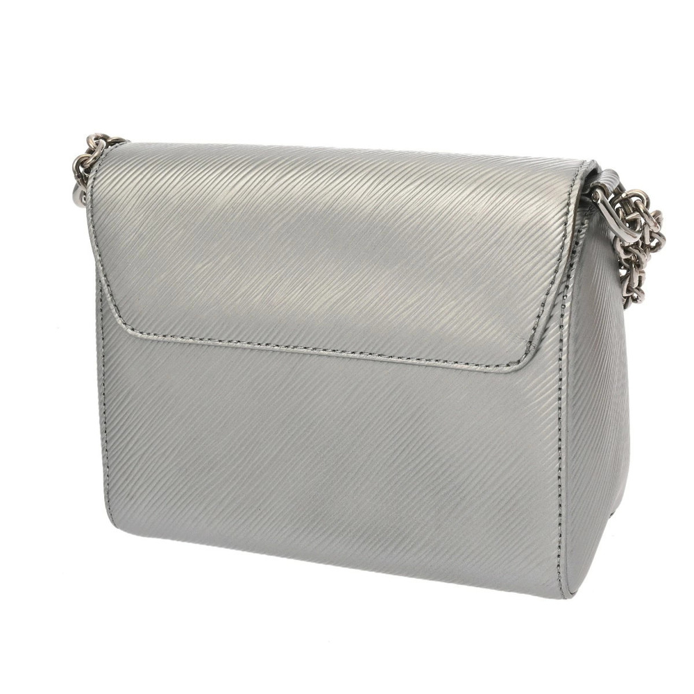 Louis Vuitton Epi Leather Bag Shoulder Twist Argent Black